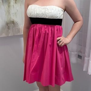 City Triangles Strapless Mini Dress